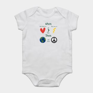 The Power Of Love Baby Bodysuit